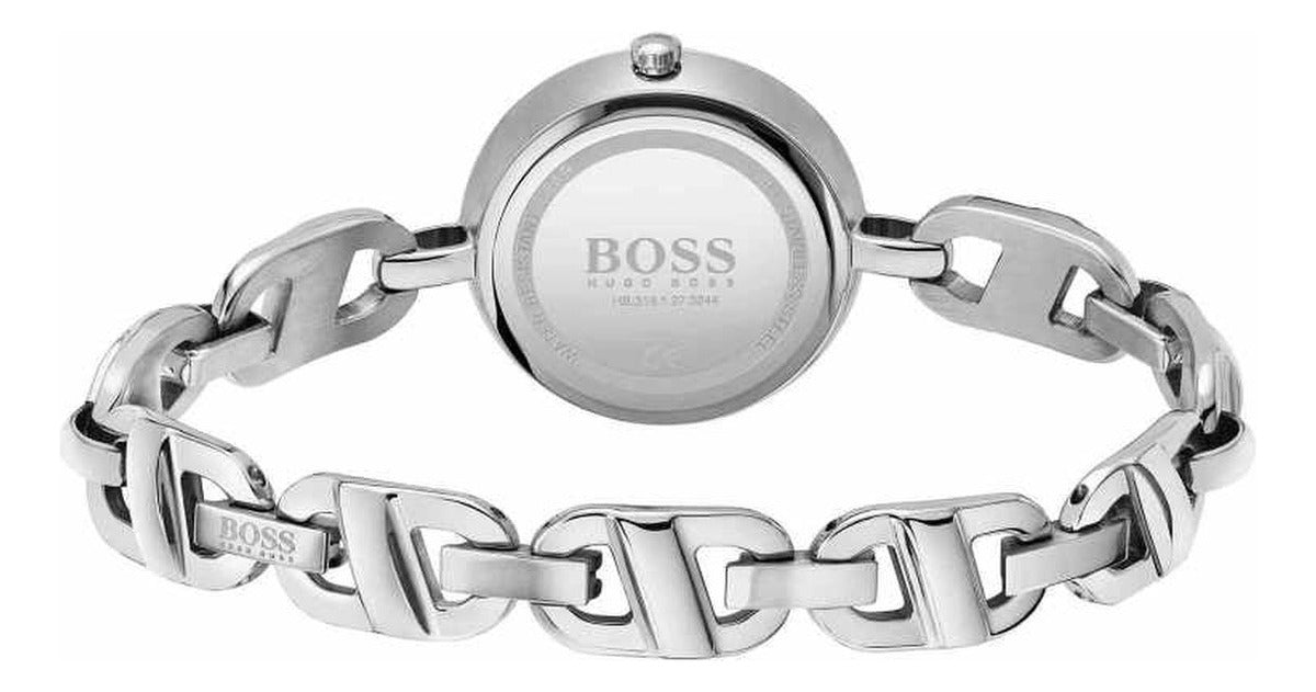 Reloj Hugo Boss Mujer Acero Inoxidable 1502590 New Chain