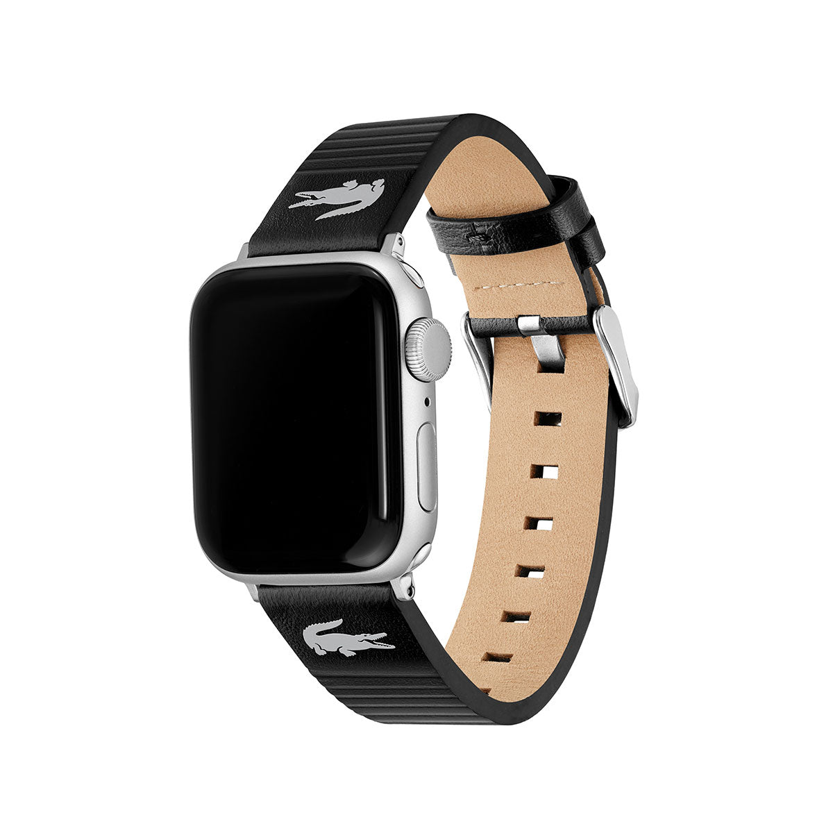 Correa Lacoste Croc Leather Compatible Apple Watch Unisex