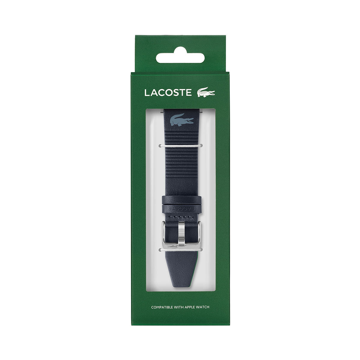 Correa Lacoste Croc Leather Compatible Apple Watch Unisex