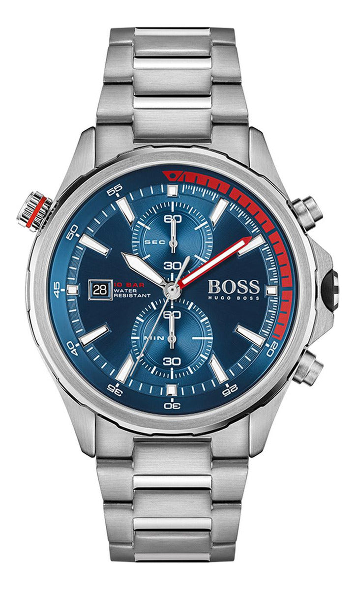 Reloj Hugo Boss Hombre Acero Inoxidable 1513823 Globetrotter