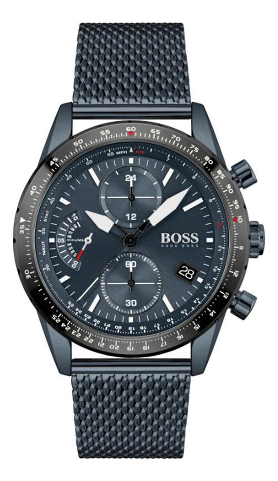Reloj Hugo Boss Hombre Acero Inoxidable 1513887 Pilot Chrono
