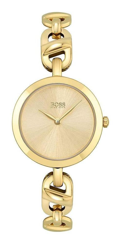 Reloj Hugo Boss Mujer Acero Inoxidable 1502591 New Chain