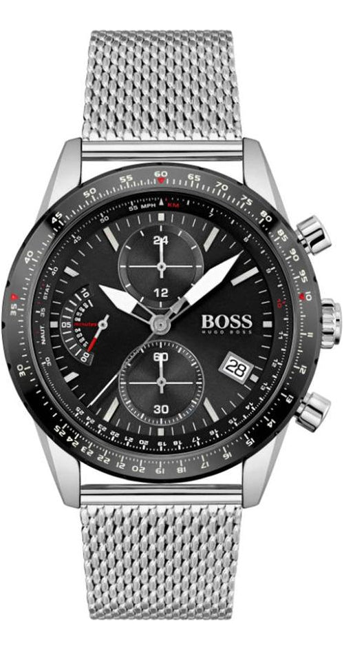 Reloj Hugo Boss Hombre Acero Inoxidable 1513886 Pilot Chrono