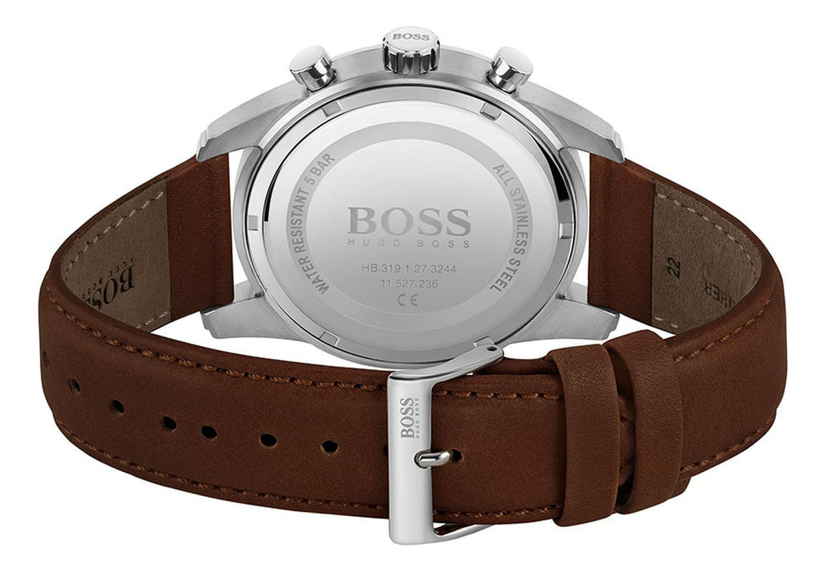 Reloj Hugo Boss Hombre Cuero 1513787 Skymaster
